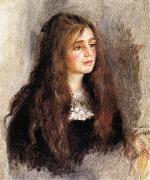 Pierre Renoir Julie Manet painting